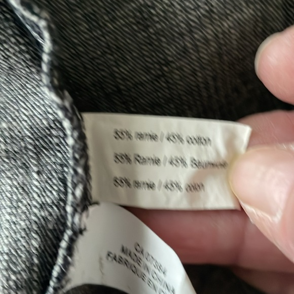 Sandwich black denim maxi skirt - Picture 6 of 7